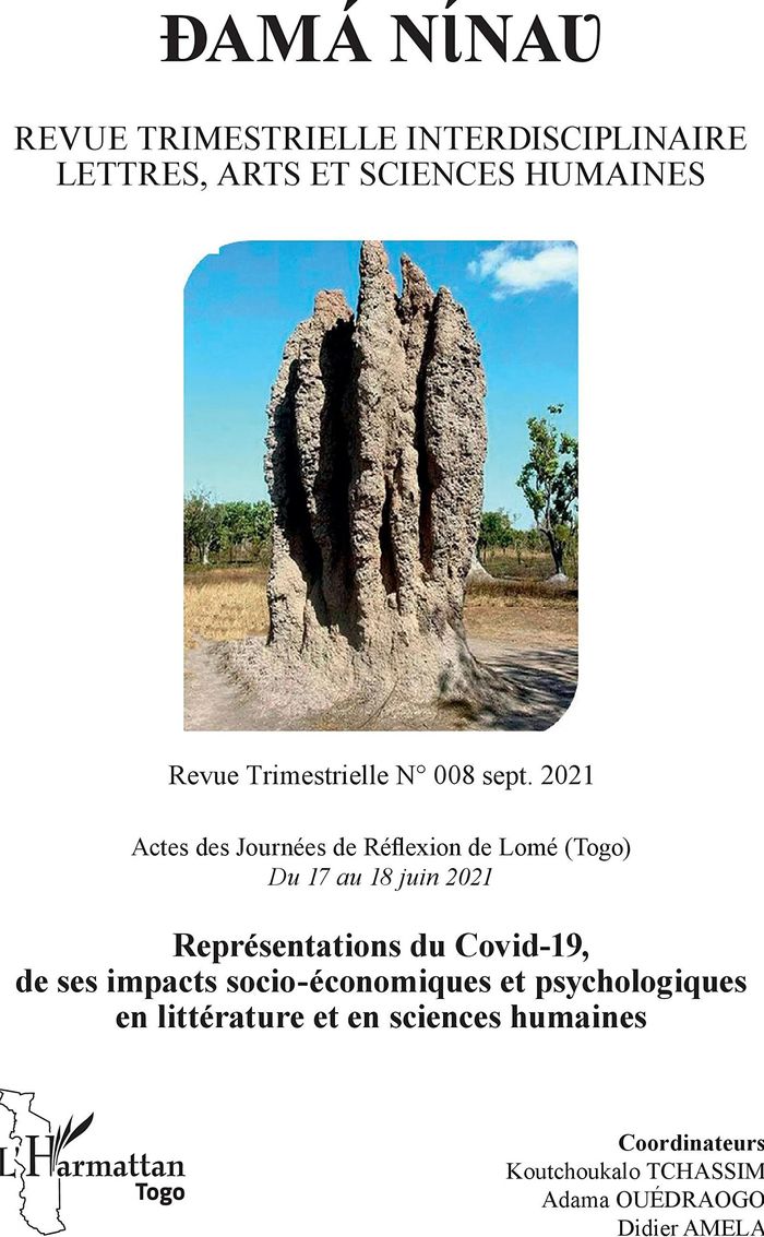 Couverture du livre « DAMA NINAO » de Amela/tchassim, librairie Les Contes Infusés à Corte