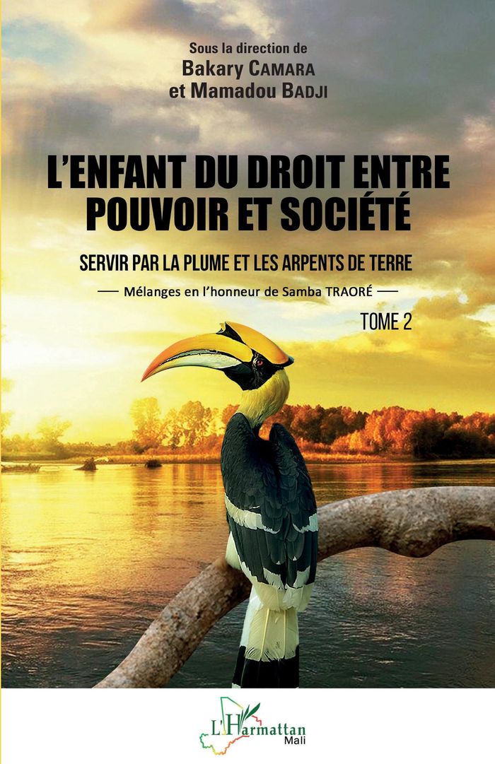 Couverture du livre « L'ENFANT DU DROIT ENTRE POUVOIR ET SOCIETE TOME 2 - VOL02 - SERVIR PAR LA PLUME ET LES ARPENTS DE TE » de Camara/badji, librairie Les Contes Infusés à Corte