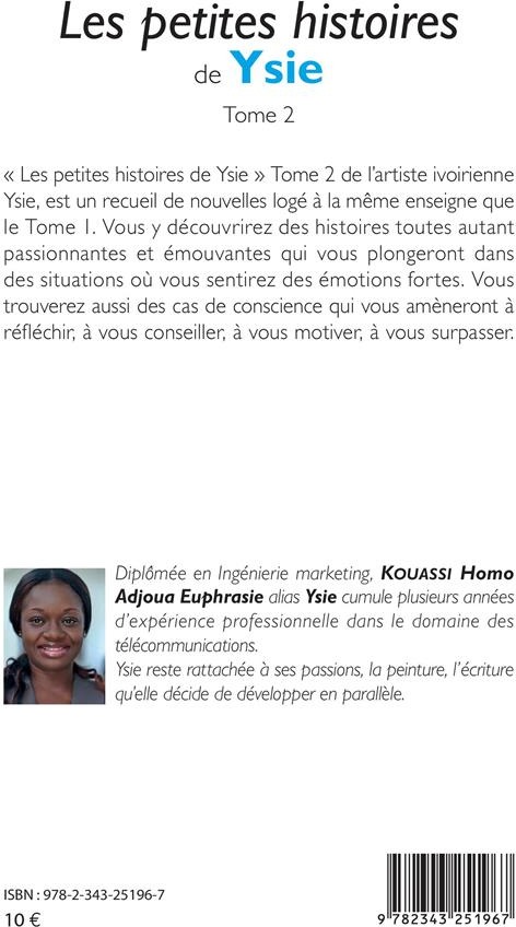 Quatrième de couverture de « LES PETITES HISTOIRES DE YSIE - VOL02 - TOME 2 »