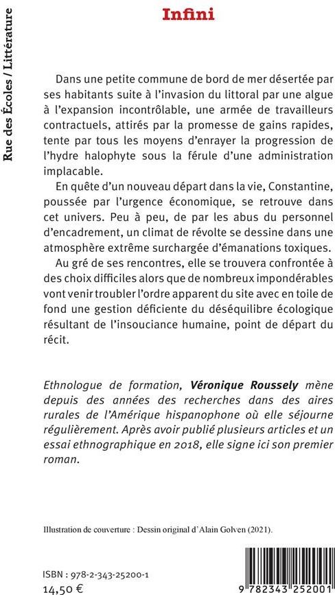 Quatrième de couverture de « INFINI »