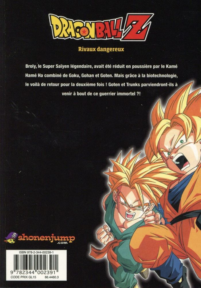 Quatrième de couverture de « Attaque super warrior »