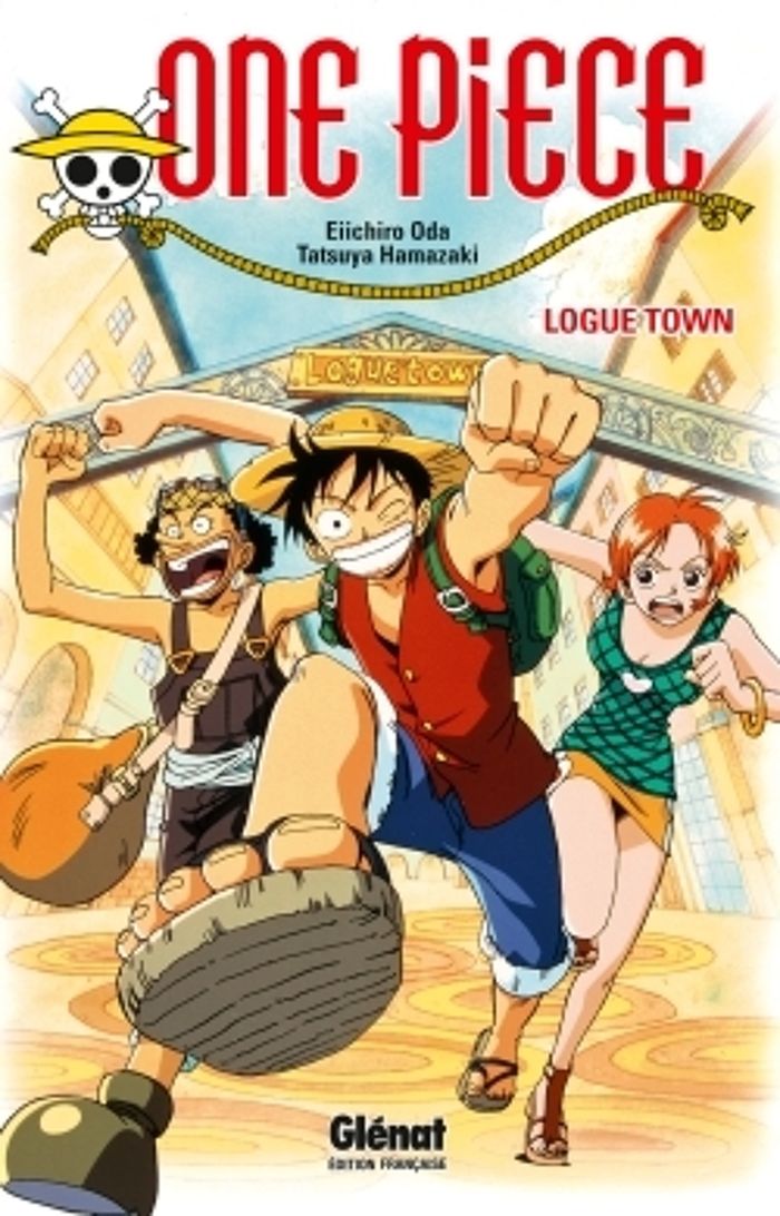Couverture du livre « One piece : Logue Town » de Eiichirō Oda, librairie Les Contes Infusés à Corte