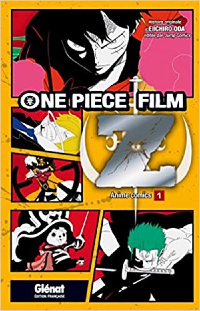 Couverture du livre « One piece film Z : Anime comics » de Eiichirō Oda, librairie Les Contes Infusés à Corte