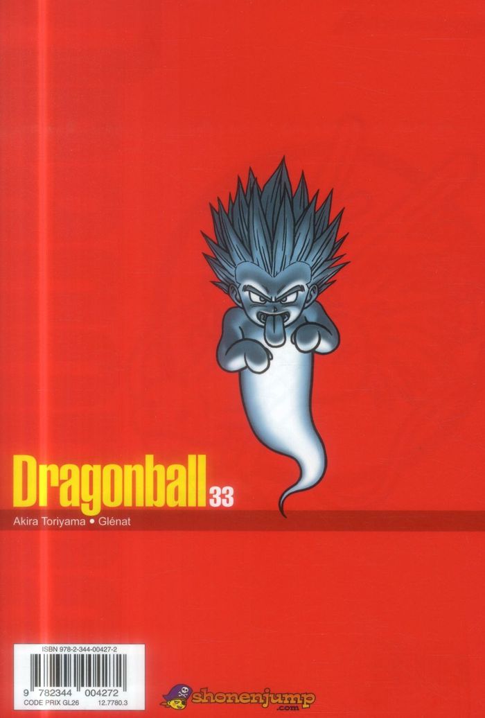 Quatrième de couverture de « Dragonball »