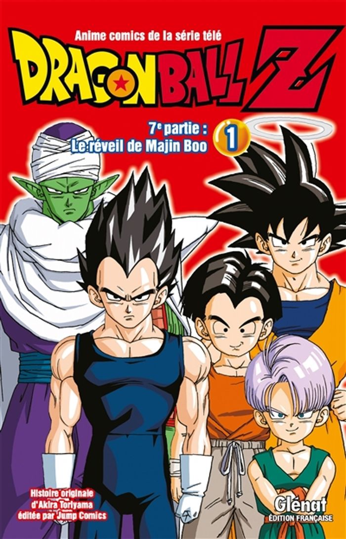 Couverture du livre « Dragon ball Z, 7e partie, le réveil de Majin Boo » de Akira Toriyama, librairie Les Contes Infusés à Corte