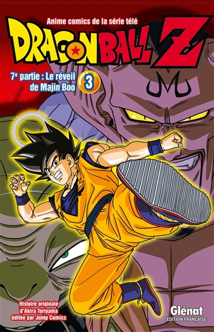 Couverture du livre « Dragon ball Z, 7e partie, le réveil de Majin Boo » de Akira Toriyama, librairie Les Contes Infusés à Corte