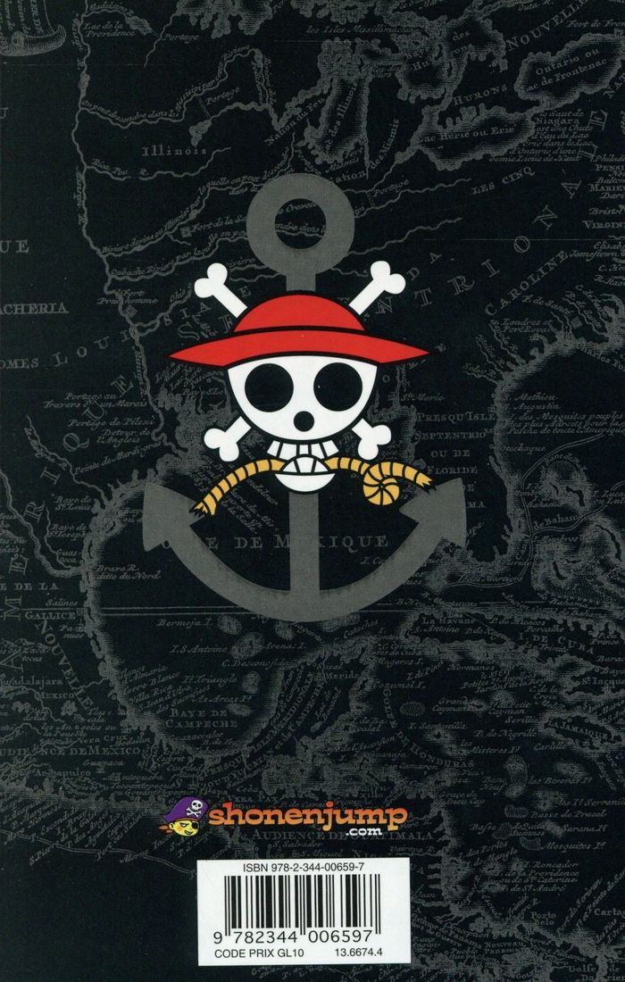 Quatrième de couverture de « One piece »