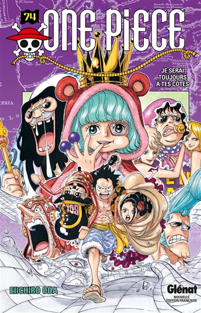 Couverture du livre « One piece » de Eiichirō Oda, librairie Les Contes Infusés à Corte