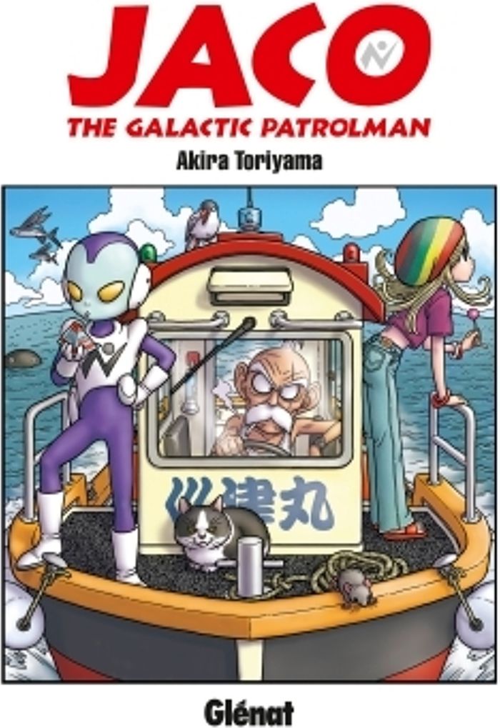 Couverture du livre « Jaco : the galactic patrolman », librairie Les Contes Infusés à Corte
