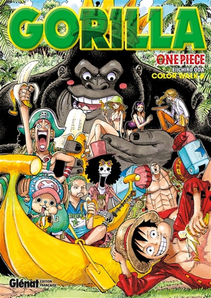 Couverture du livre « One piece : color walk » de Eiichirō Oda, librairie Les Contes Infusés à Corte
