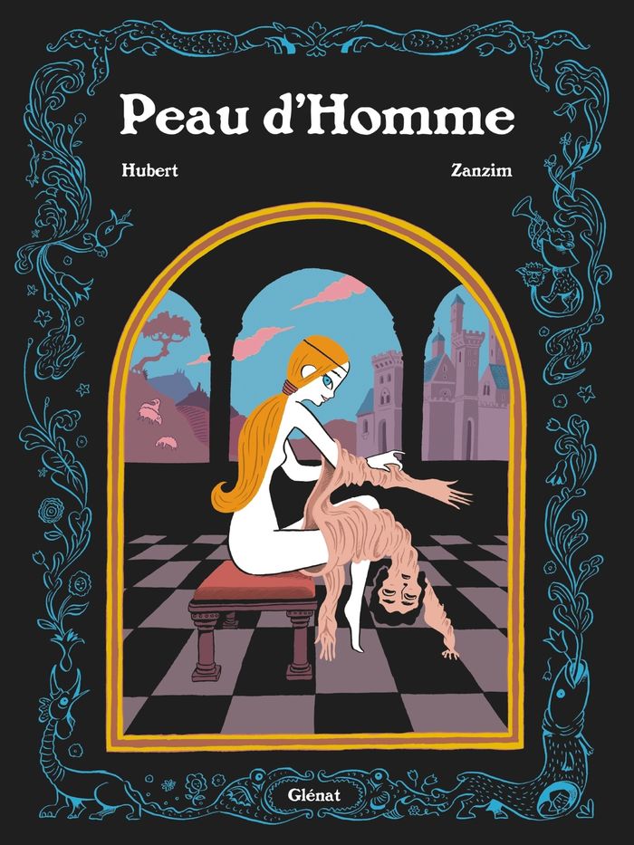 Couverture du livre « PEAU D'HOMME » de Hubert/zanzim, librairie Les Contes Infusés à Corte