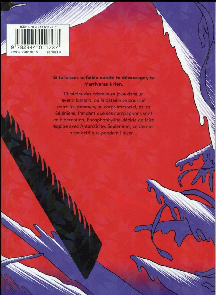 Quatrième de couverture de « L'ère des cristaux »