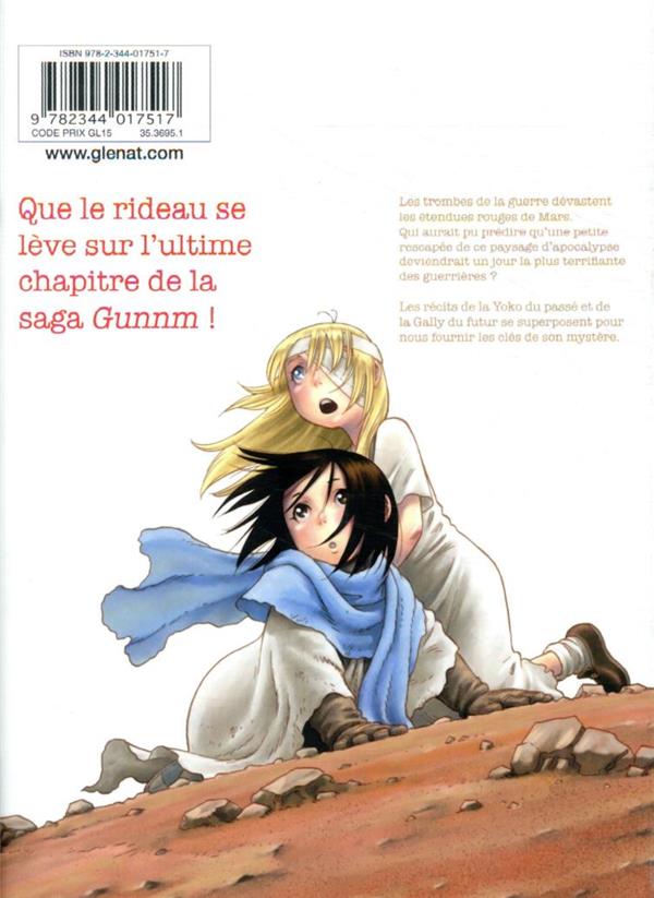 Quatrième de couverture de « Gunnm : Mars chronicle »