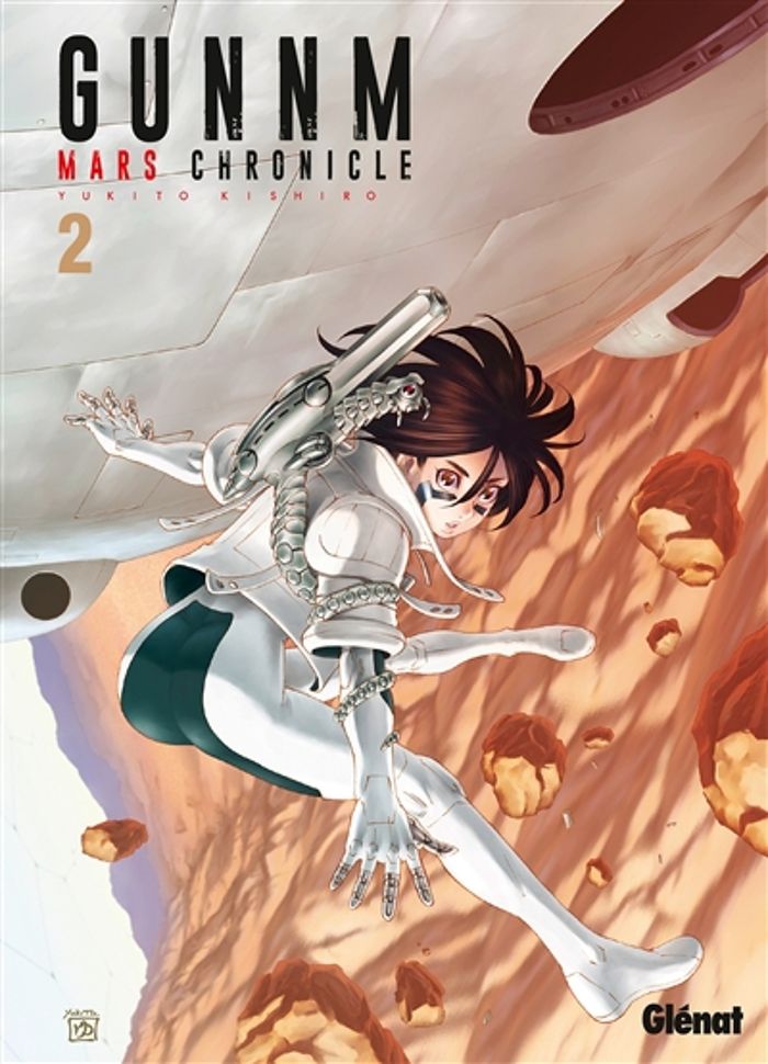 Couverture du livre « Gunnm : Mars chronicle » de Yukito Kishiro, librairie Les Contes Infusés à Corte