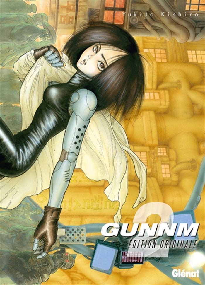 Couverture du livre « GUNNM - EDITION ORIGINALE - TOME 02 », librairie Les Contes Infusés à Corte