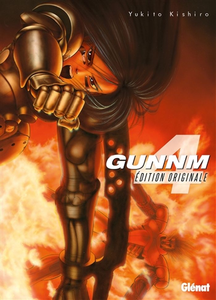 Couverture du livre « GUNNM - EDITION ORIGINALE - TOME 04 », librairie Les Contes Infusés à Corte