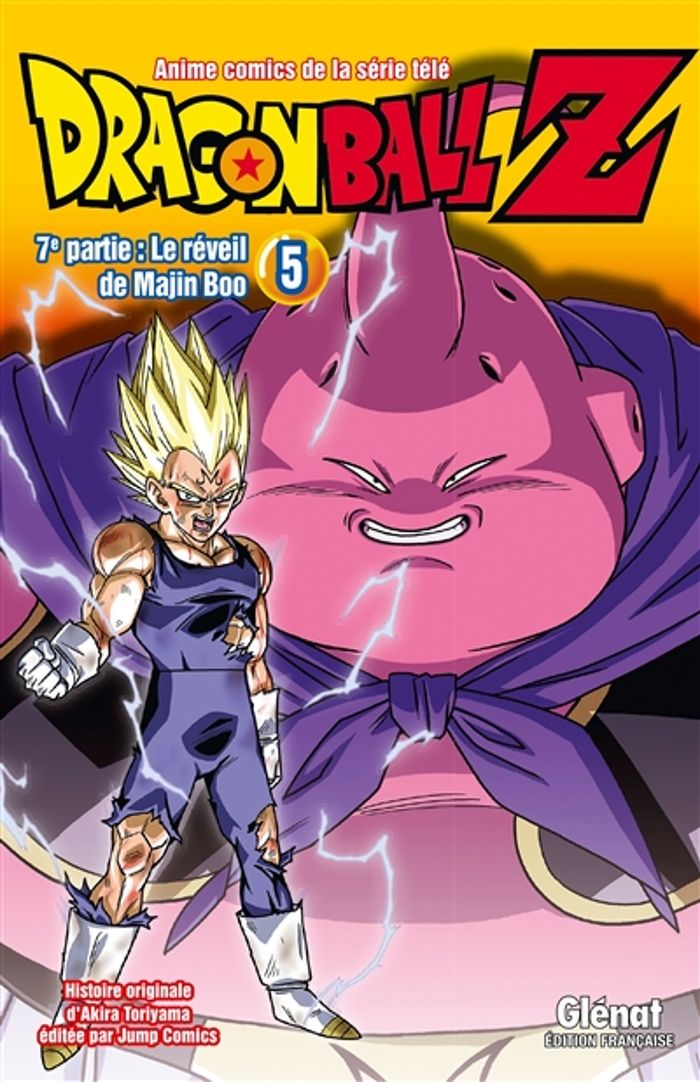 Couverture du livre « Dragon ball Z, 7e partie, le réveil de Majin Boo » de Akira Toriyama, librairie Les Contes Infusés à Corte