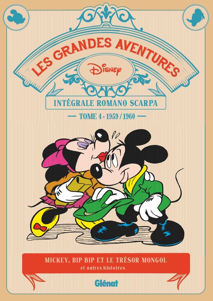 Couverture du livre « LES GRANDES AVENTURES DE ROMANO SCARPA - TOME 04 - 1959/1960 - LE TRESOR MONGOL ET AUTRES HISTOIRES », librairie Les Contes Infusés à Corte
