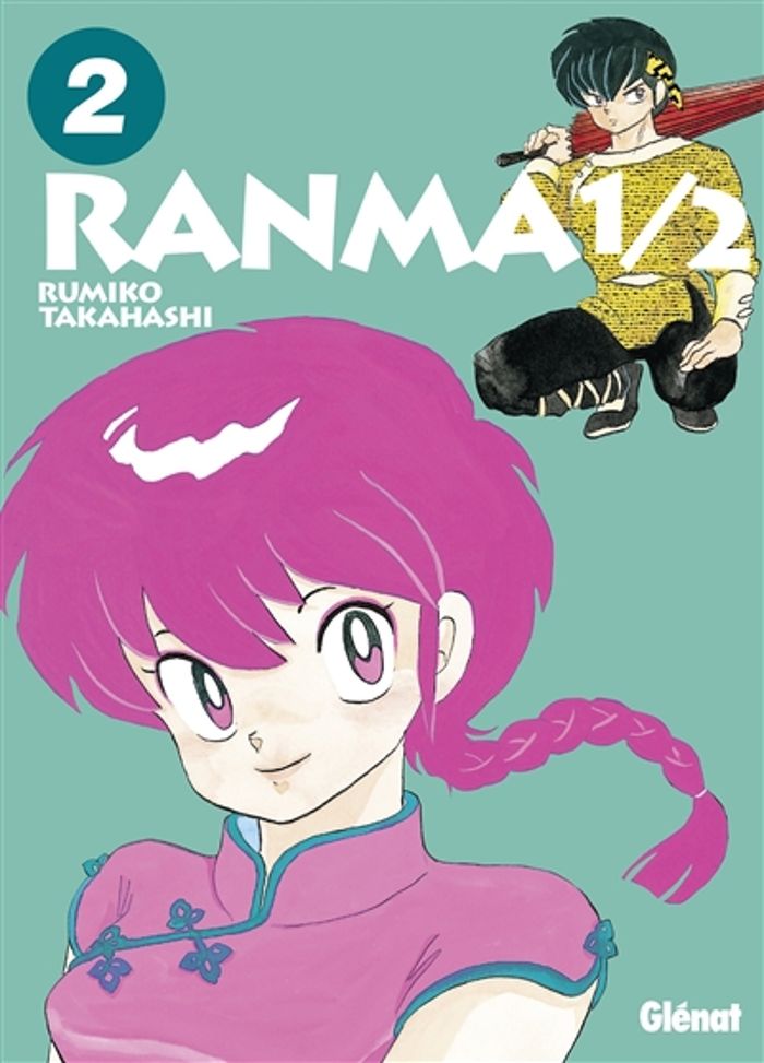 Couverture du livre « RANMA 1/2 - T01 - RANMA 1/2 - EDITION ORIGINALE - TOME 02 » de Rumiko Takahashi, librairie Les Contes Infusés à Corte