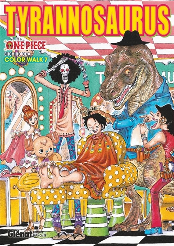 Couverture du livre « One piece : color walk » de Eiichirō Oda, librairie Les Contes Infusés à Corte