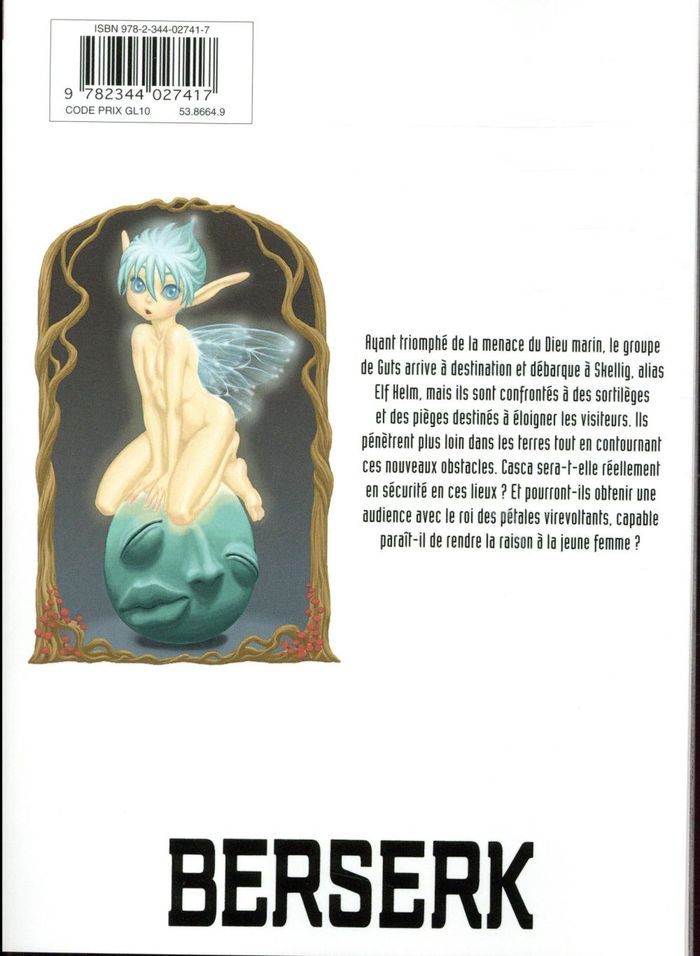 Quatrième de couverture de « Berserk »