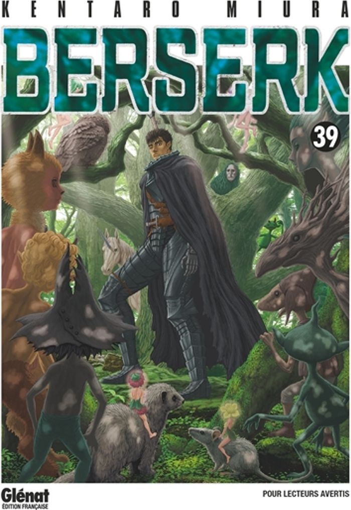 Couverture du livre « Berserk » de Kentarō Miura, librairie Les Contes Infusés à Corte
