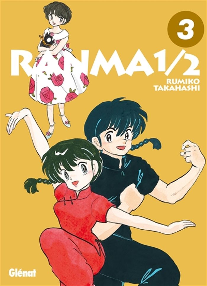 Couverture du livre « RANMA 1/2 - EDITION ORIGINALE - TOME 03 » de Rumiko Takahashi, librairie Les Contes Infusés à Corte