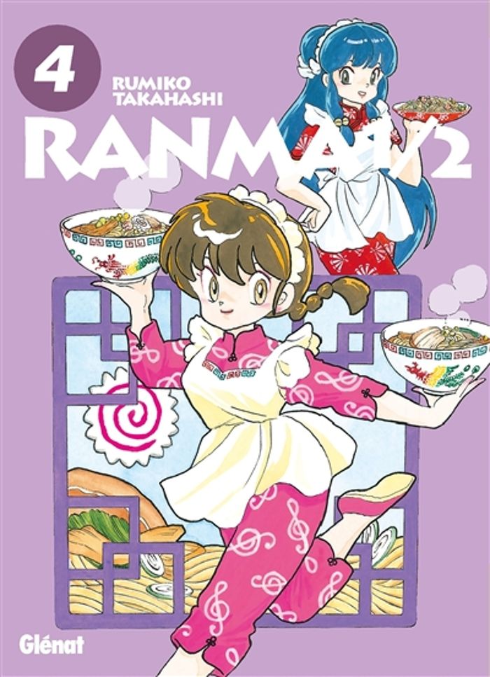 Couverture du livre « Ranma 1/2 » de Rumiko Takahashi, librairie Les Contes Infusés à Corte