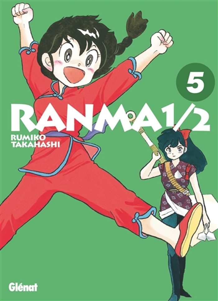 Couverture du livre « Ranma 1/2 » de Rumiko Takahashi, librairie Les Contes Infusés à Corte