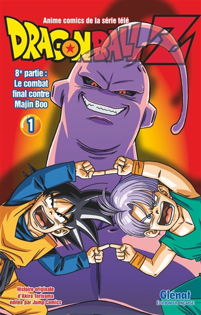 Couverture du livre « Dragon ball Z, 8e partie, le combat final contre Majin Boo » de Akira Toriyama, librairie Les Contes Infusés à Corte