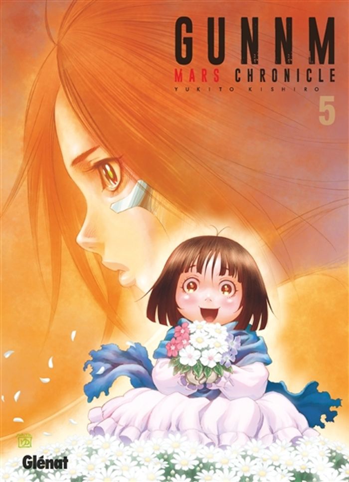 Couverture du livre « Gunnm : Mars chronicle » de Yukito Kishiro, librairie Les Contes Infusés à Corte