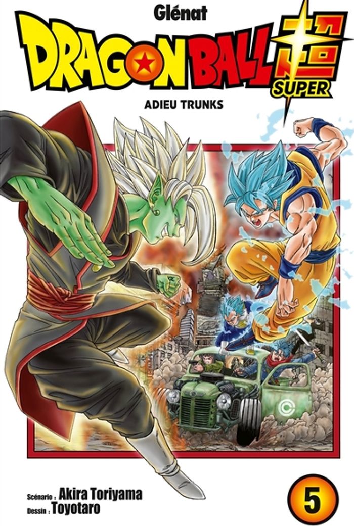 Couverture du livre « Adieu Trunks » de Akira Toriyama, librairie Les Contes Infusés à Corte