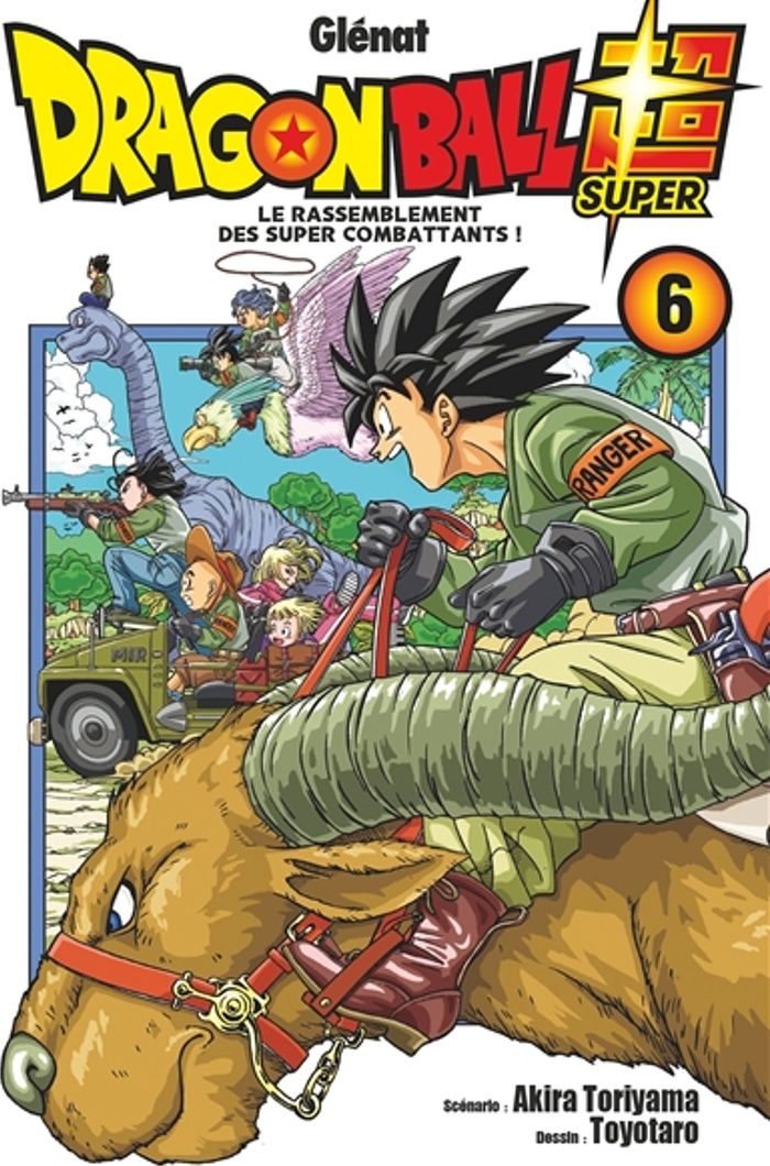 Couverture du livre « Le rassemblement des super combattants ! » de Akira Toriyama, librairie Les Contes Infusés à Corte