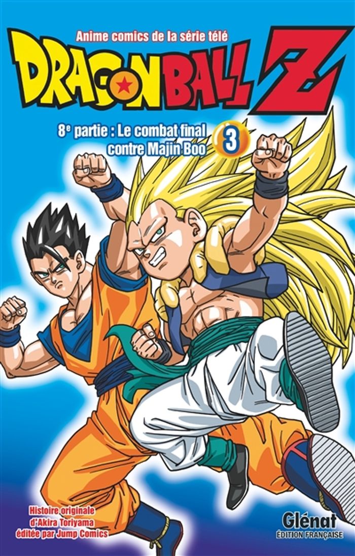 Couverture du livre « Dragon ball Z, 8e partie, le combat final contre Majin Boo » de Akira Toriyama, librairie Les Contes Infusés à Corte