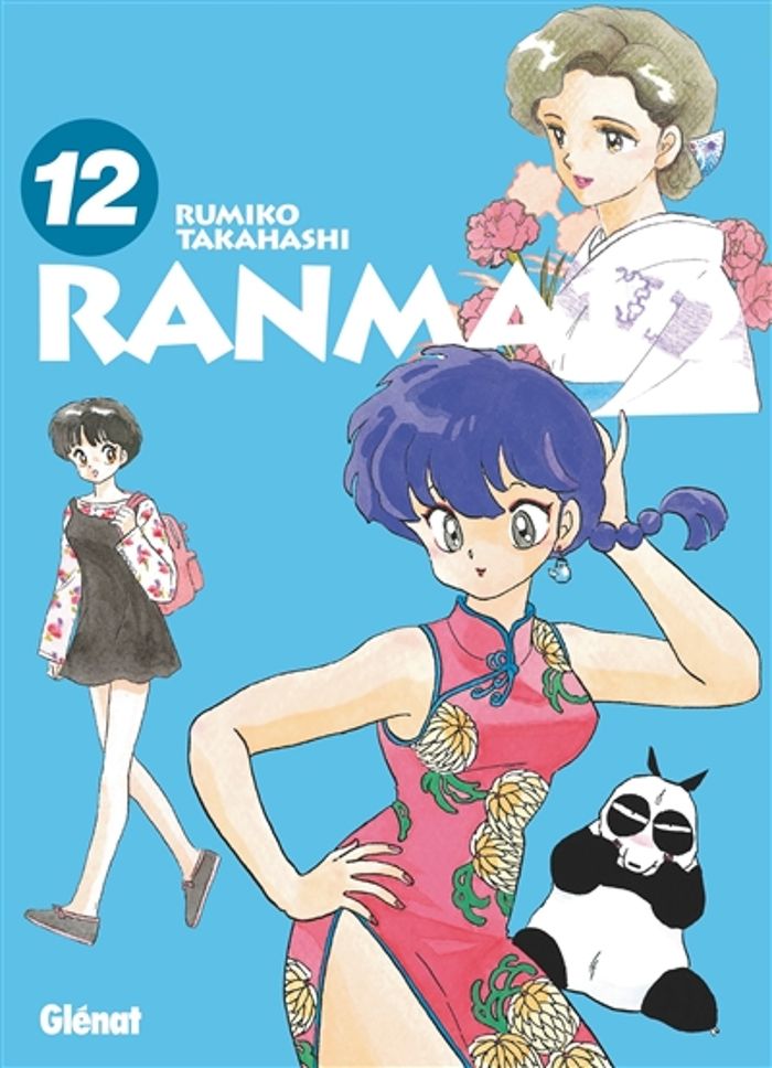 Couverture du livre « Ranma 1/2 » de Rumiko Takahashi, librairie Les Contes Infusés à Corte