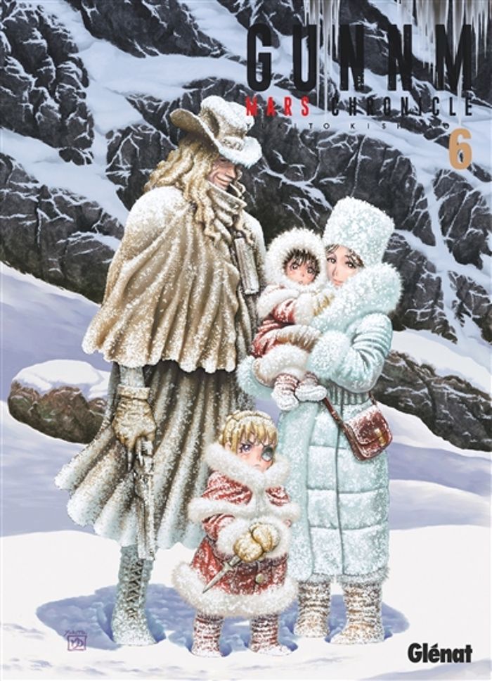 Couverture du livre « Gunnm : Mars chronicle » de Yukito Kishiro, librairie Les Contes Infusés à Corte