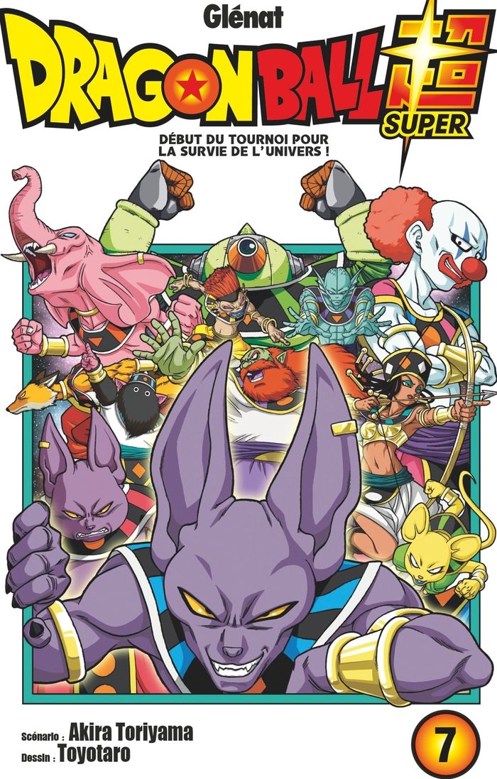 Couverture du livre « Début de tournoi pour la survie de l'univers ! » de Akira Toriyama, librairie Les Contes Infusés à Corte