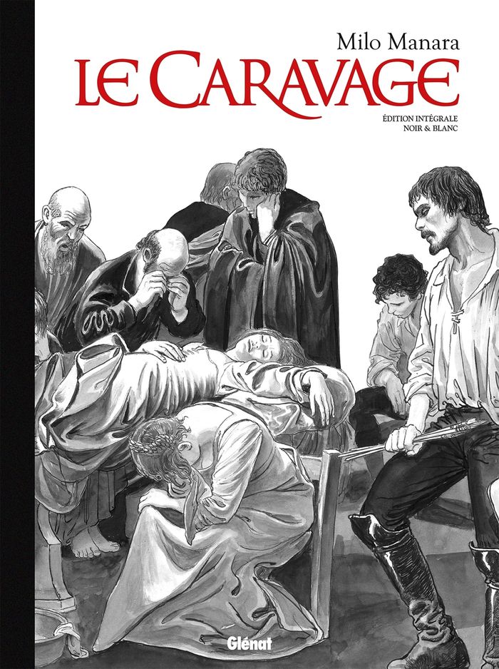 Couverture du livre « LE CARAVAGE - INTEGRALE N&B EDITION COLLECTOR », librairie Les Contes Infusés à Corte