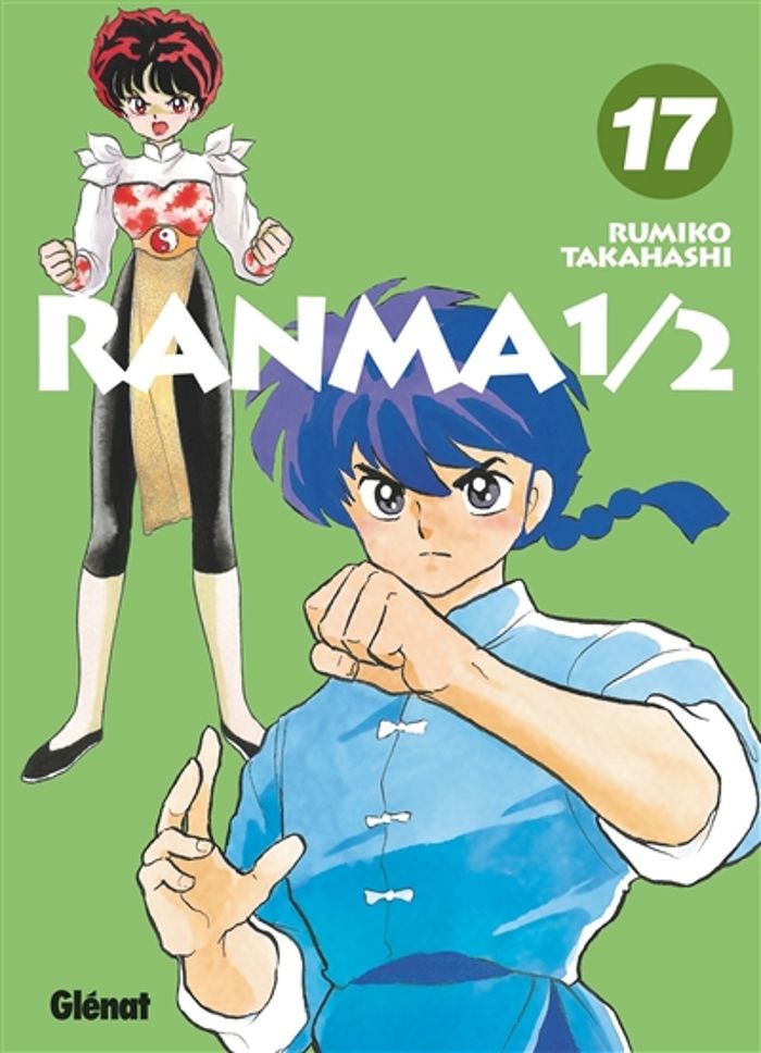 Couverture du livre « Ranma 1/2 » de Rumiko Takahashi, librairie Les Contes Infusés à Corte