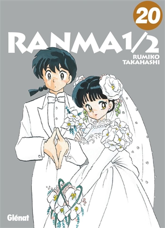 Couverture du livre « Ranma 1/2 » de Rumiko Takahashi, librairie Les Contes Infusés à Corte