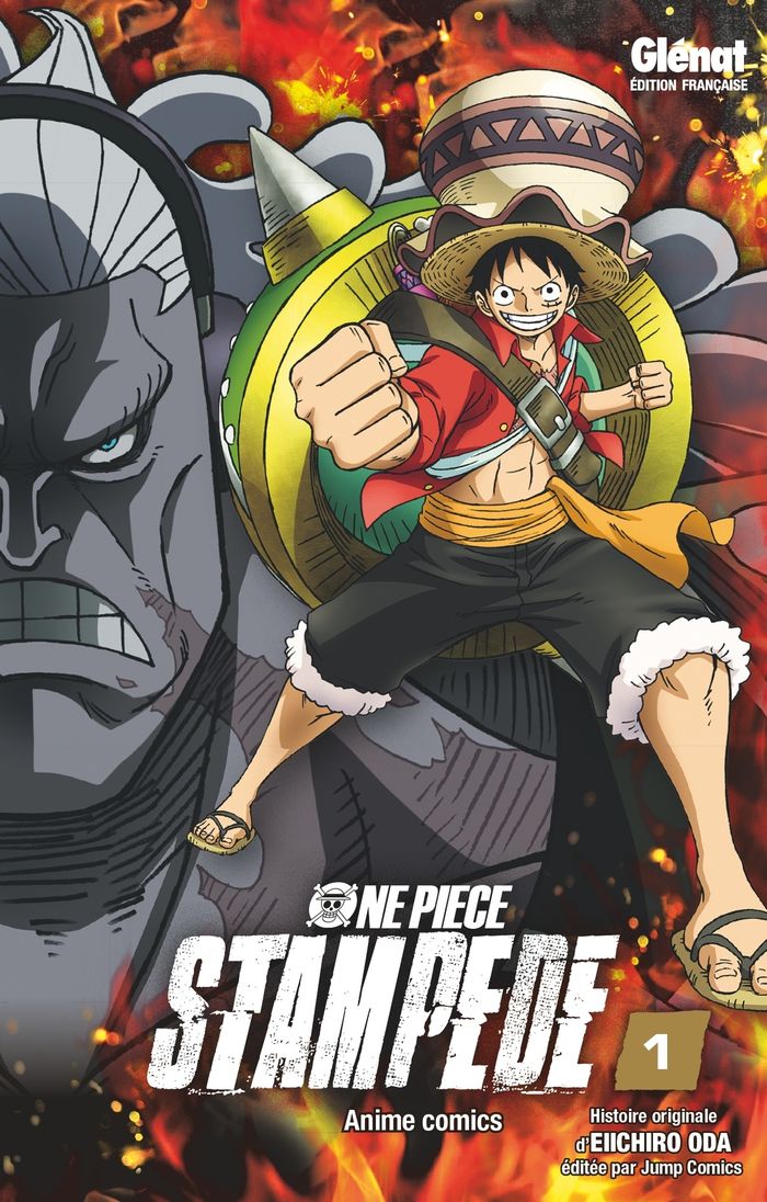 Couverture du livre « One piece stampede : anime comics », librairie Les Contes Infusés à Corte