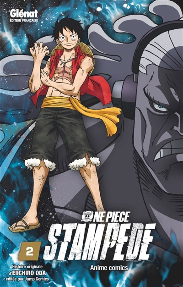 Couverture du livre « One piece stampede : anime comics » de Eiichirō Oda, librairie Les Contes Infusés à Corte