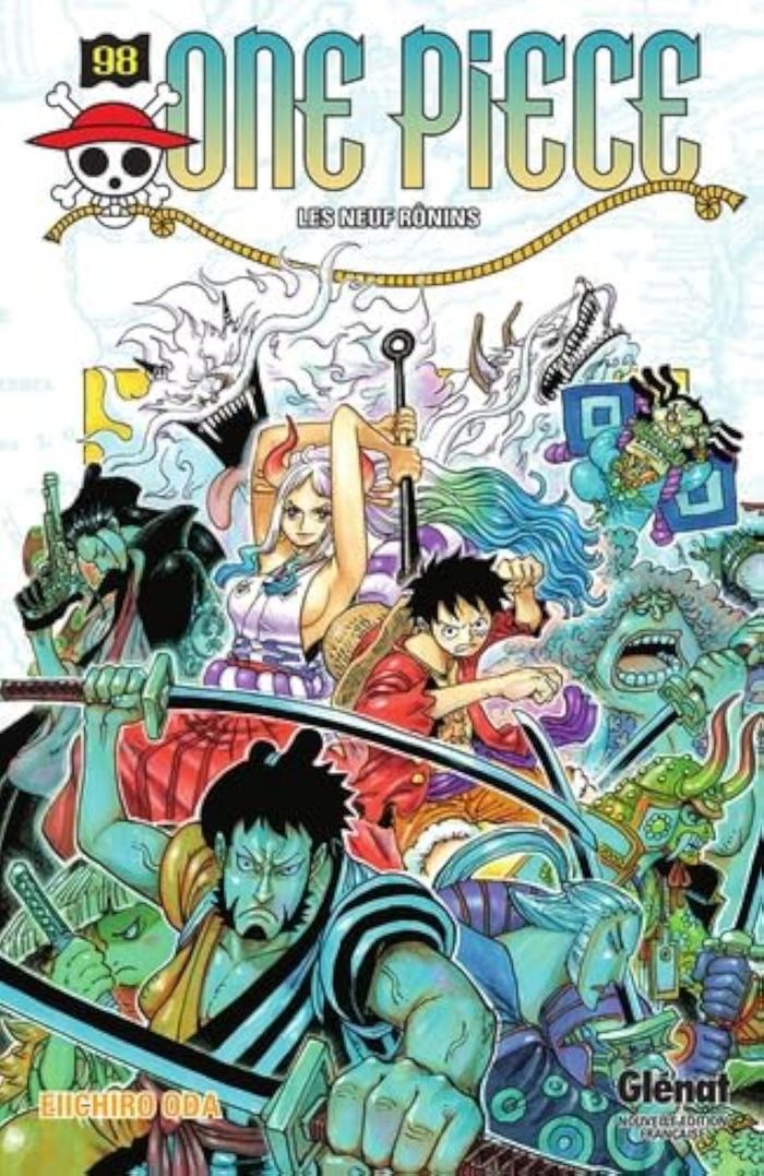 Couverture du livre « Les neuf rônins » de Eiichirō Oda, librairie Les Contes Infusés à Corte