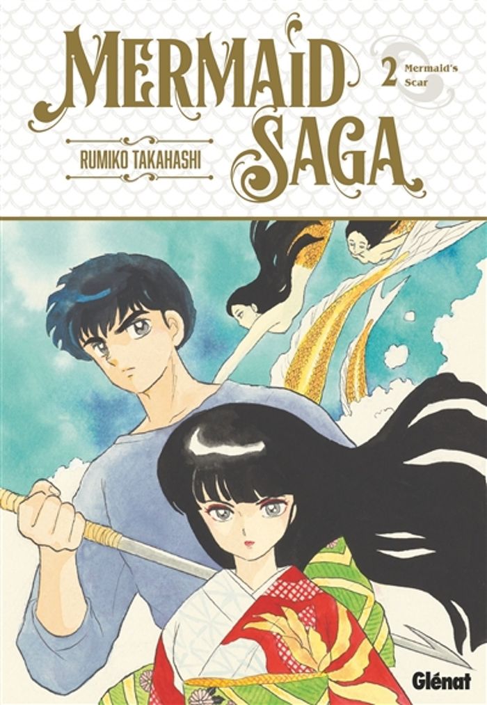 Couverture du livre « Mermaid's scar » de Rumiko Takahashi, librairie Les Contes Infusés à Corte