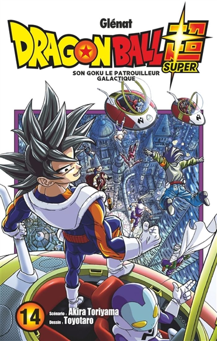 Couverture du livre « Son Goku le patrouilleur galactique » de Akira Toriyama, librairie Les Contes Infusés à Corte