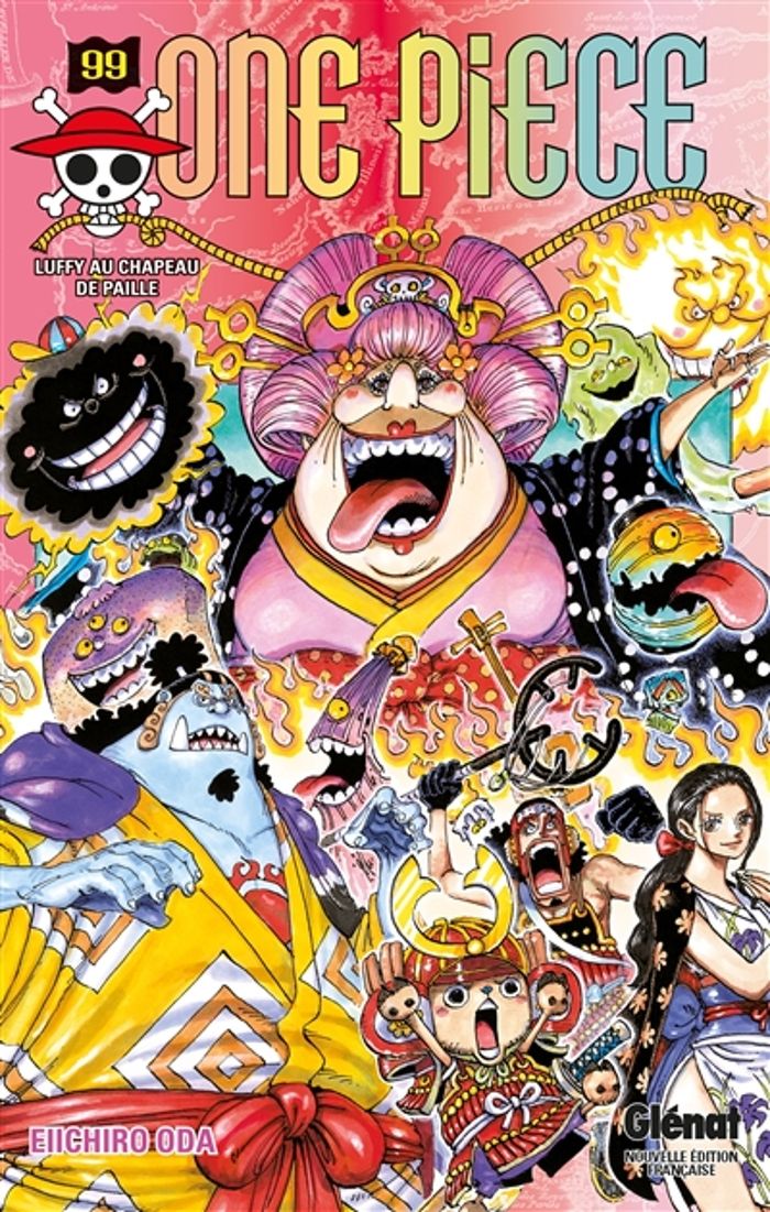 Couverture du livre « Luffy au chapeau de paille » de Eiichirō Oda, librairie Les Contes Infusés à Corte
