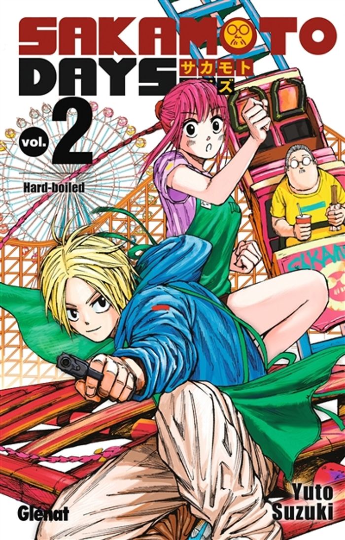 Couverture du livre « SAKAMOTO DAYS - TOME 02 » de Yuto Suzuki, librairie Les Contes Infusés à Corte