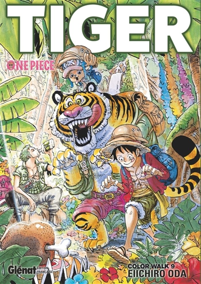 Couverture du livre « One piece : color walk » de Eiichirō Oda, librairie Les Contes Infusés à Corte