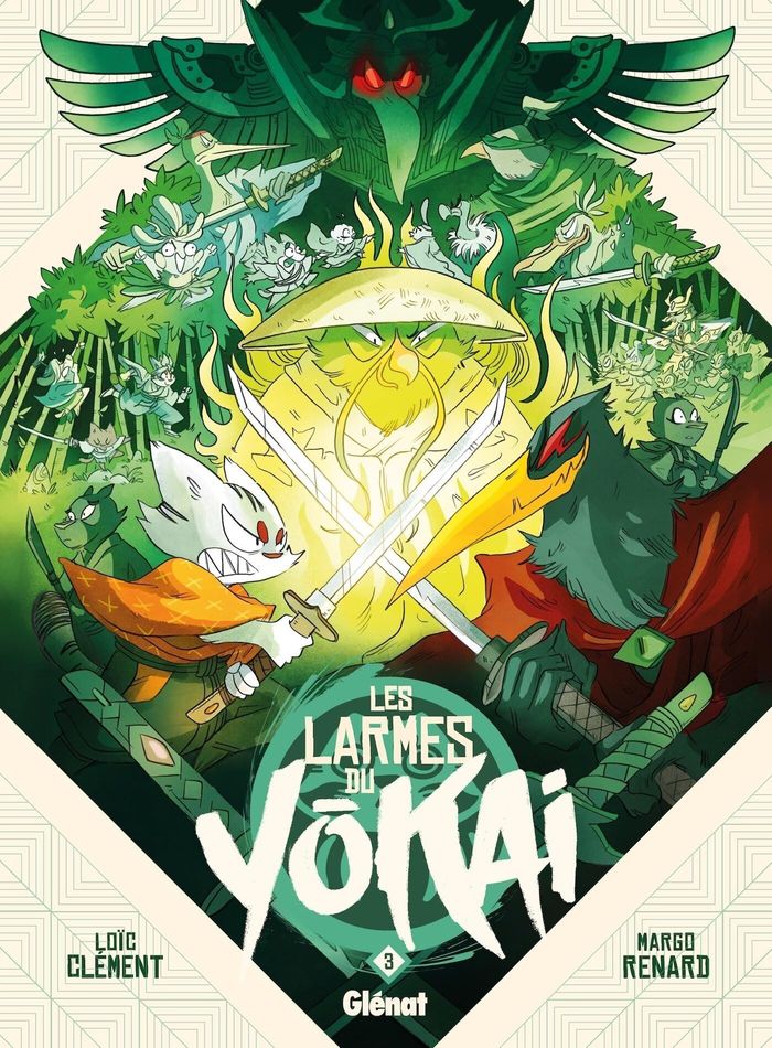 Couverture du livre « LES LARMES DU YOKAI - TOME 03 », librairie Les Contes Infusés à Corte