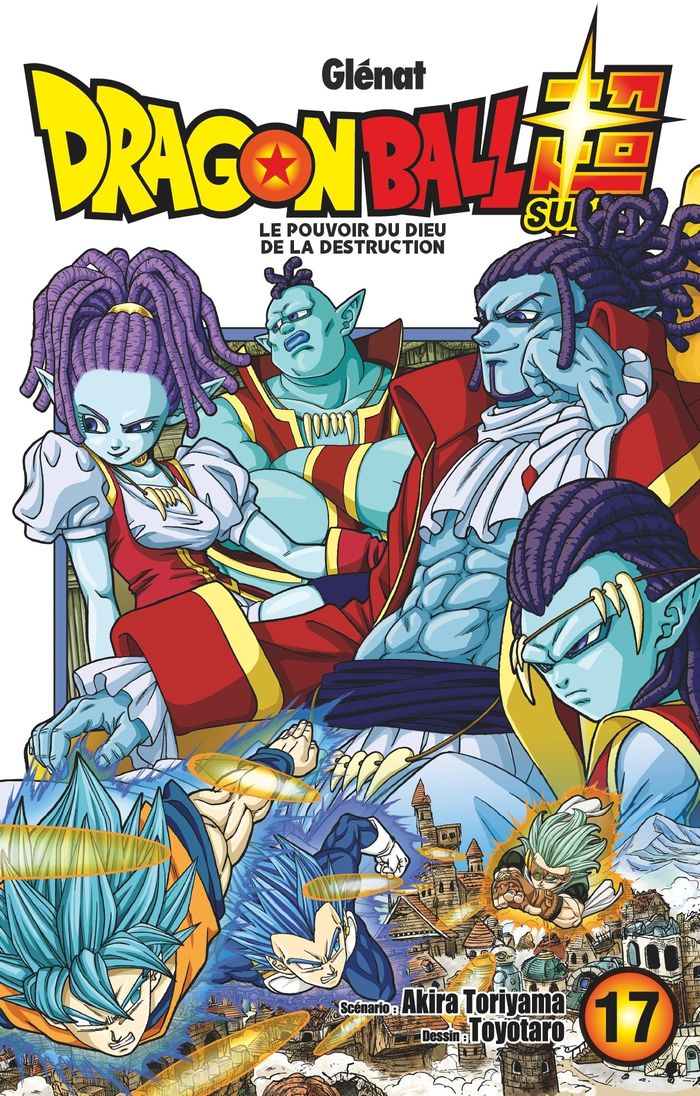 Couverture du livre « Le pouvoir du dieu de la destruction » de Akira Toriyama, librairie Les Contes Infusés à Corte